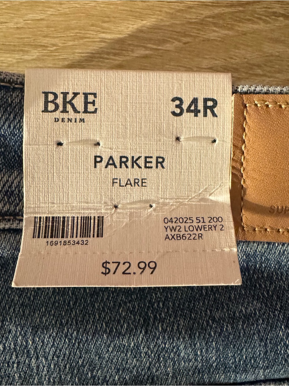 Buckle Women's Light Blue Flare Jeans (NWT) - Picture 3 of 8